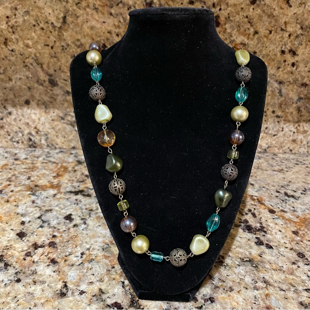 Multicolored Beaded Necklace